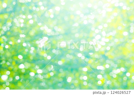ぼけた緑のバックグラウンド 124026527