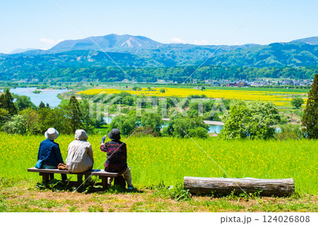 飯山市・菜の花公園 124026808