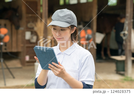 involved with horses 124028375