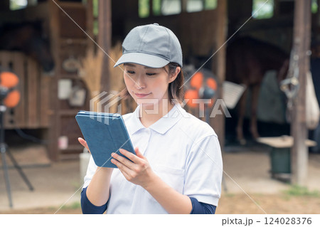 involved with horses 124028376