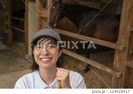 involved with horses 124028417