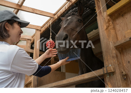 involved with horses 124028457