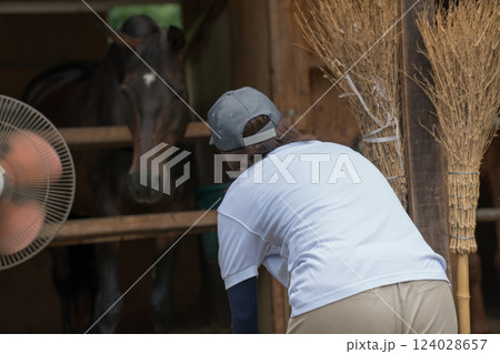 involved with horses 124028657