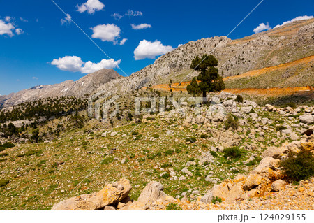 View of mountains near Konya and Isparta, Turkey View of mountains near Konya and Isparta, Turkey 124029155