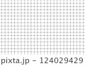 シンプルな方眼紙とハートの背景素材 124029429