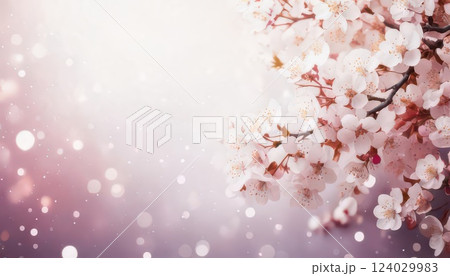 《AI画像》春の桜イメージ 124029983