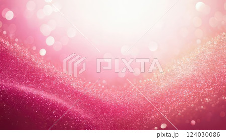 《AI画像》ピンクのキラキラ背景素材 《AI画像》ピンクのキラキラ背景素材 124030086