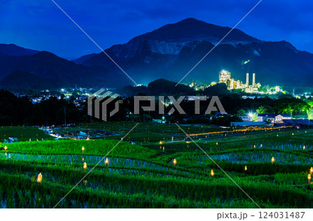 秩父 寺坂棚田 ホタルかがり火まつり 秩父 寺坂棚田 ホタルかがり火まつり 124031487