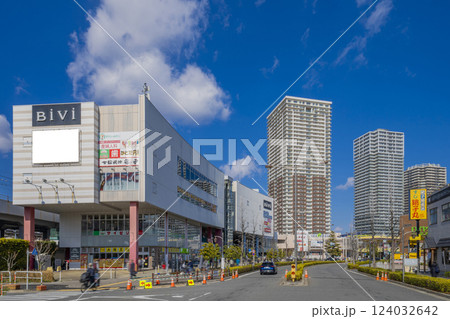 南千住の風景 ドナウ通り 東京都 南千住の風景 ドナウ通り 東京都 124032642