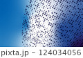 Blue Tech Background. Digital Design Print For Presentation 124034056