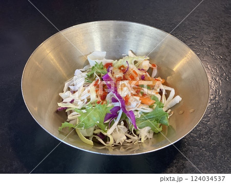 Cabbage Vegetable Salad 124034537