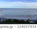 夏の海、静かな海 124037434