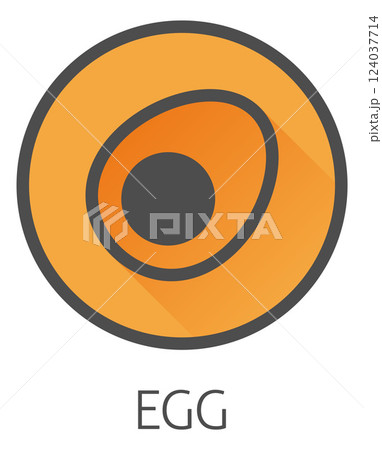 Egg Food Icon Concept 124037714