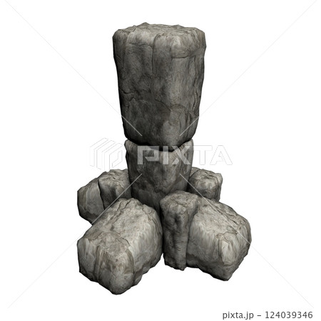 altar monument, 3d visualization, illustration 124039346