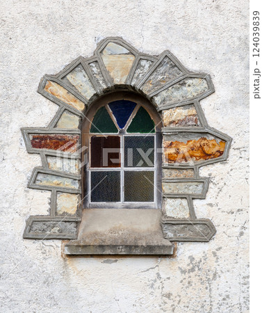 Window of an old house Window of an old house 124039839