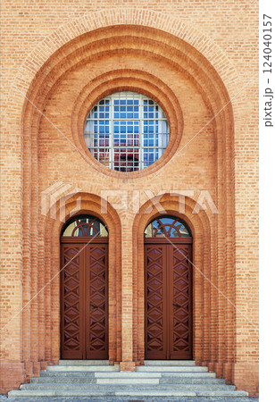 Entrance to the Holy Trinity church in Torun Entrance to the Holy Trinity church in Torun 124040157