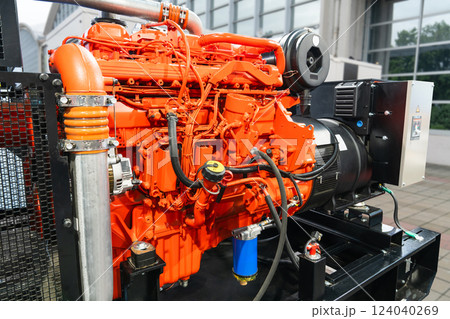 Industrial power generator for energy production Industrial power generator for energy production 124040269
