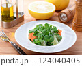 クレソンと文旦（みかん）のおしゃれなサラダ 124040405