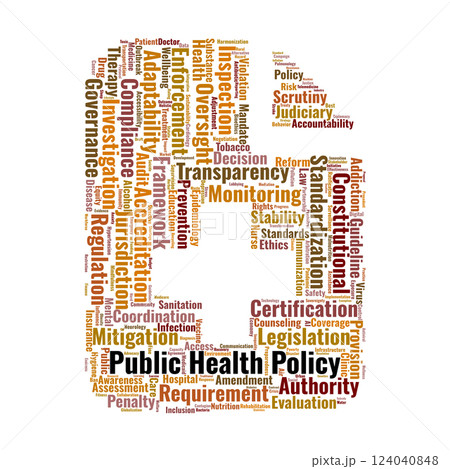 Public Health Policy Word Cloud. Key Concepts in Healthcare Regulation and Governance 124040848
