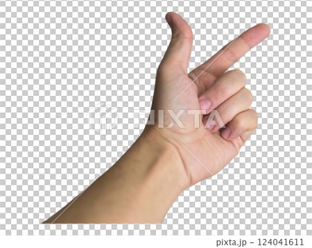 Closeup of a hand gesturing, pointing direction. Perfect for websites, apps, or presentations needing a simple, clean directional element. Represents guidance, choice, or decisionmaking. Closeup of a hand gesturing, pointing direction. Perfect for websites, apps, or presentations needing a simple, clean directional element. Represents guidance, choice, or decisionmaking. 124041611