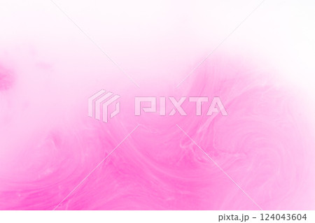 ピンク色の水彩模様の背景素材 ピンク色の水彩模様の背景素材 124043604