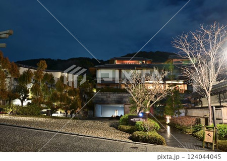 京都の五星 東山中心部 ラグジュアリーホテル PAKK HYATT KYOTO 夜景 京都の五星 東山中心部 ラグジュアリーホテル PAKK HYATT KYOTO 夜景 124044045
