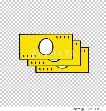 Illustration of a bill 124044560