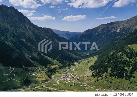 Image of Kackar mountain ranges and plateaus in Rize province. Image of Kackar mountain ranges and plateaus in Rize province. 124045304