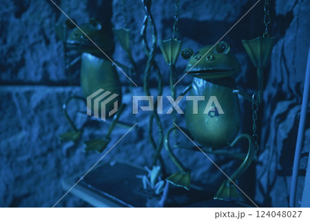 ブランコを漕ぐカエル ブランコを漕ぐカエル 124048027