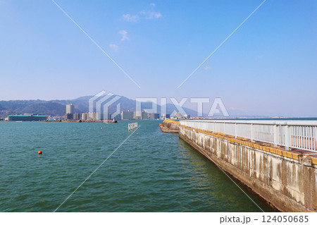 大津・びわ湖の風景 大津・びわ湖の風景 124050685