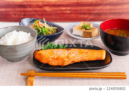 焼魚 鮭 焼魚 鮭 124050802