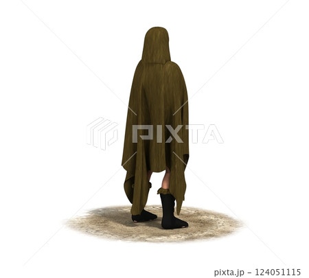 3D rendering, warrior character, illustration 3D rendering, warrior character, illustration 124051115
