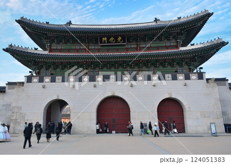 韓国　光化門 124051383