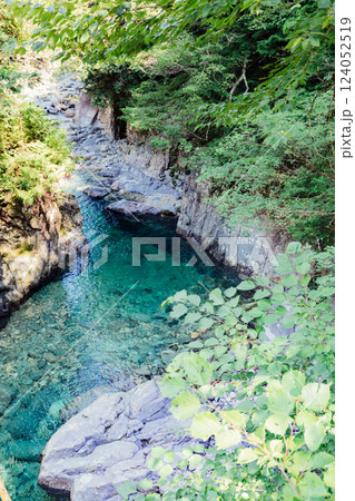 <長野>阿寺渓谷 犬帰りの淵 <長野>阿寺渓谷 犬帰りの淵 124052519