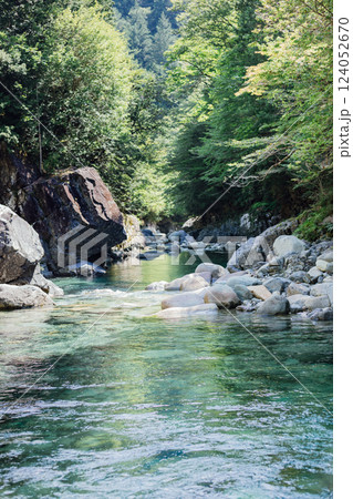 <長野>阿寺渓谷 犬帰りの淵 <長野>阿寺渓谷 犬帰りの淵 124052670