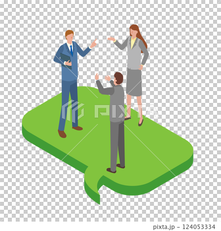 商人討論 商人討論 124053334