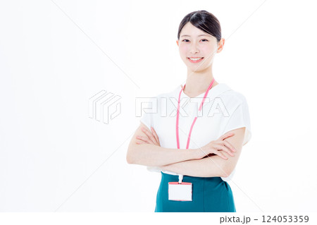 自信に満ちたキャリアウーマン 124053359