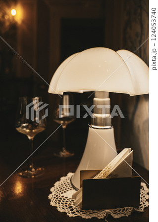 Elegant Candlelit Ambiance Elegant Candlelit Ambiance 124053740