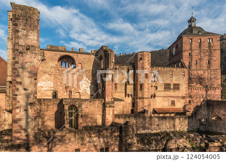 Famous Heidelberg Castle in Germany 124054005