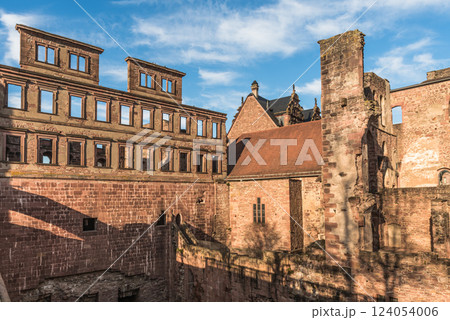 Famous Heidelberg Castle in Germany Famous Heidelberg Castle in Germany 124054006