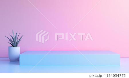 プレゼンテーション用のシンプルな背景画像 124054775