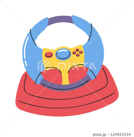 Steering wheel controller gaming accessory Steering wheel controller gaming accessory 124055334