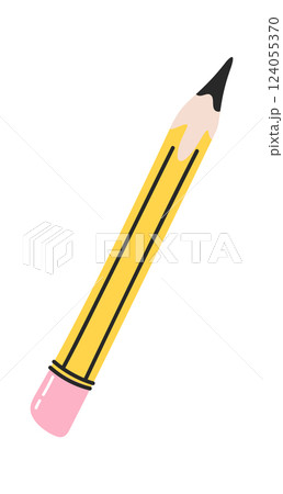 Pencil drawing tool art supply 124055370