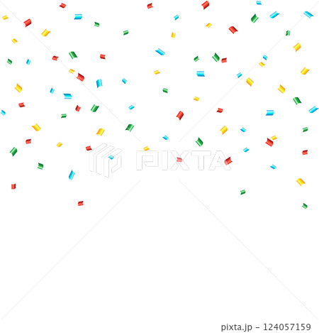 Colorful Confetti Background for Celebrations 124057159