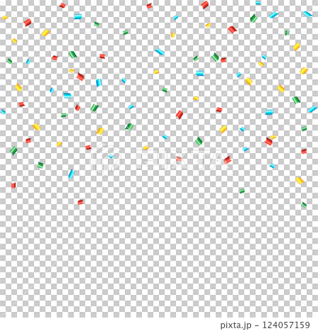 Colorful Confetti Background for Celebrations 124057159