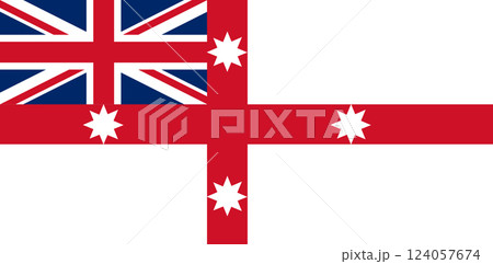Australian Colonial Flag. Illustration of Australian Colonial Flag 124057674
