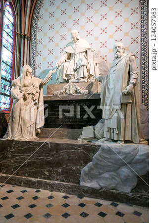 France, Notre Dame de Paris, The Saint Marcel Chapel, The Monument of Monseigneur de Belloy, Archbishop 124057983