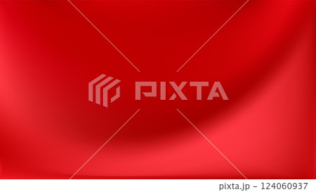 Elegant red gradient. Light and shadow blurred, flowing effect. 124060937