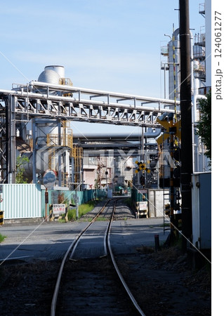コンビナートへの引き込み線 124061277