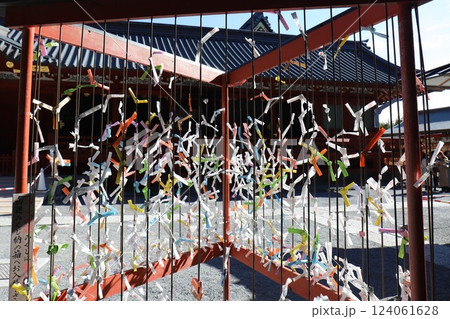 鶴岡八幡宮のおみくじ掛 鶴岡八幡宮のおみくじ掛 124061628